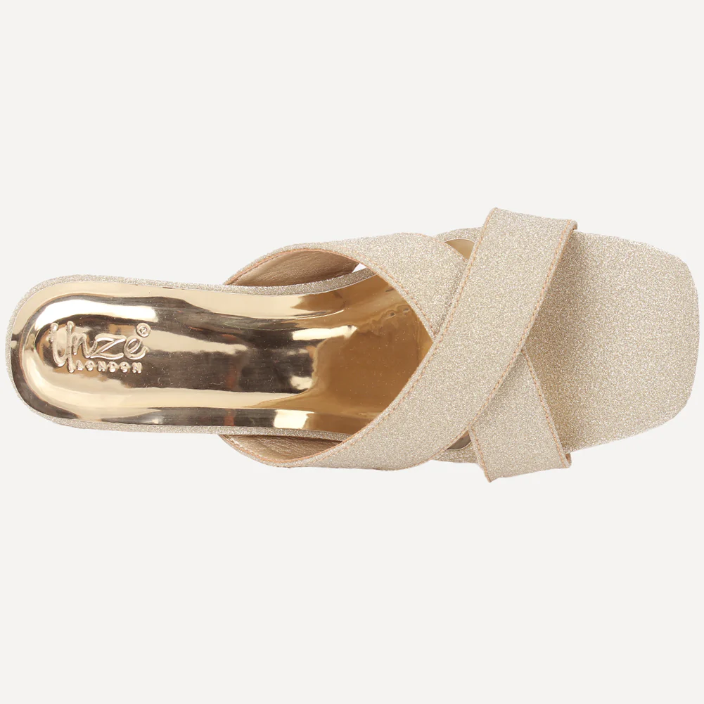 Women "ARIA" Block Heel Slip On Sandals - Image 4