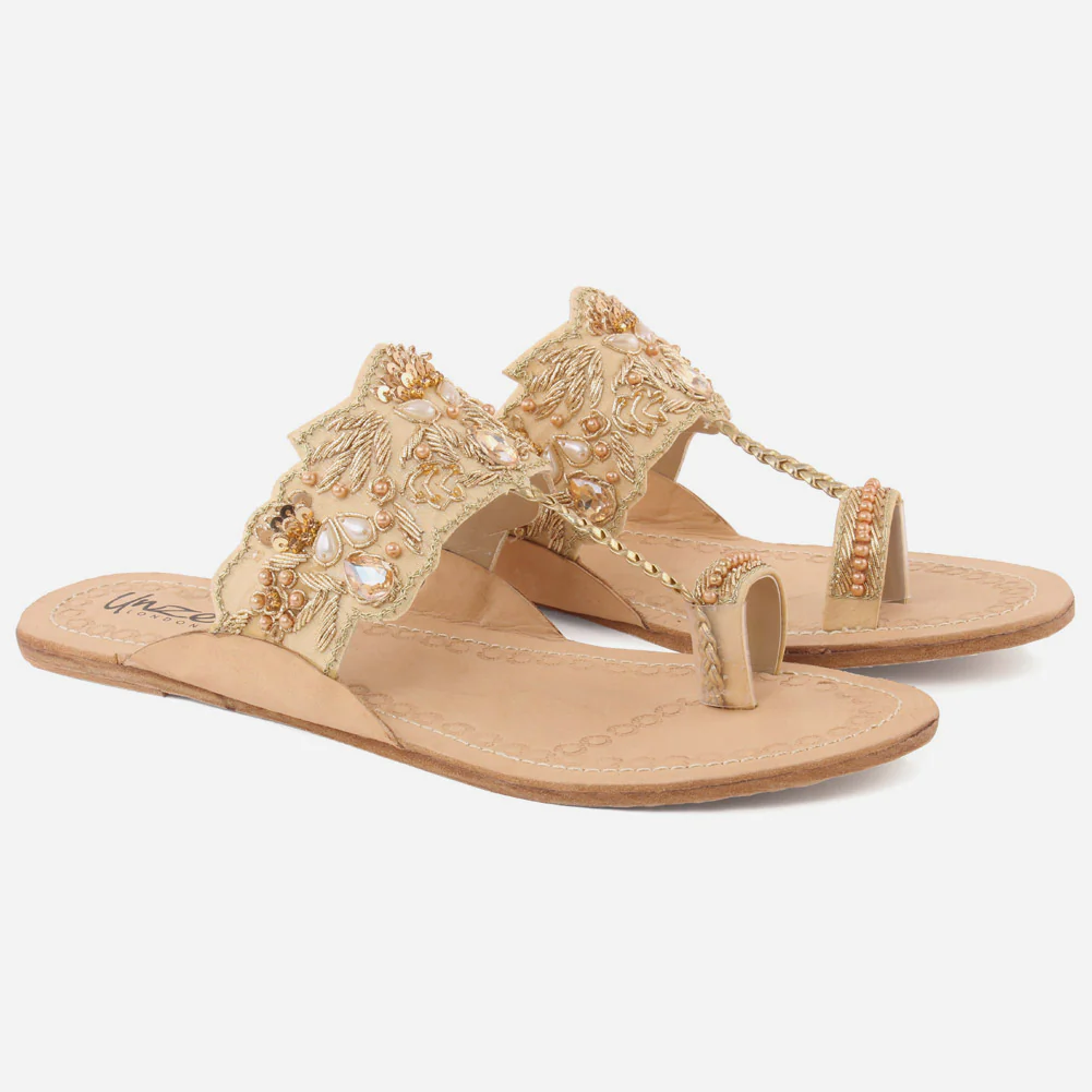 Women "ARIA" Trendy Kolhapuri Slippers - Image 2