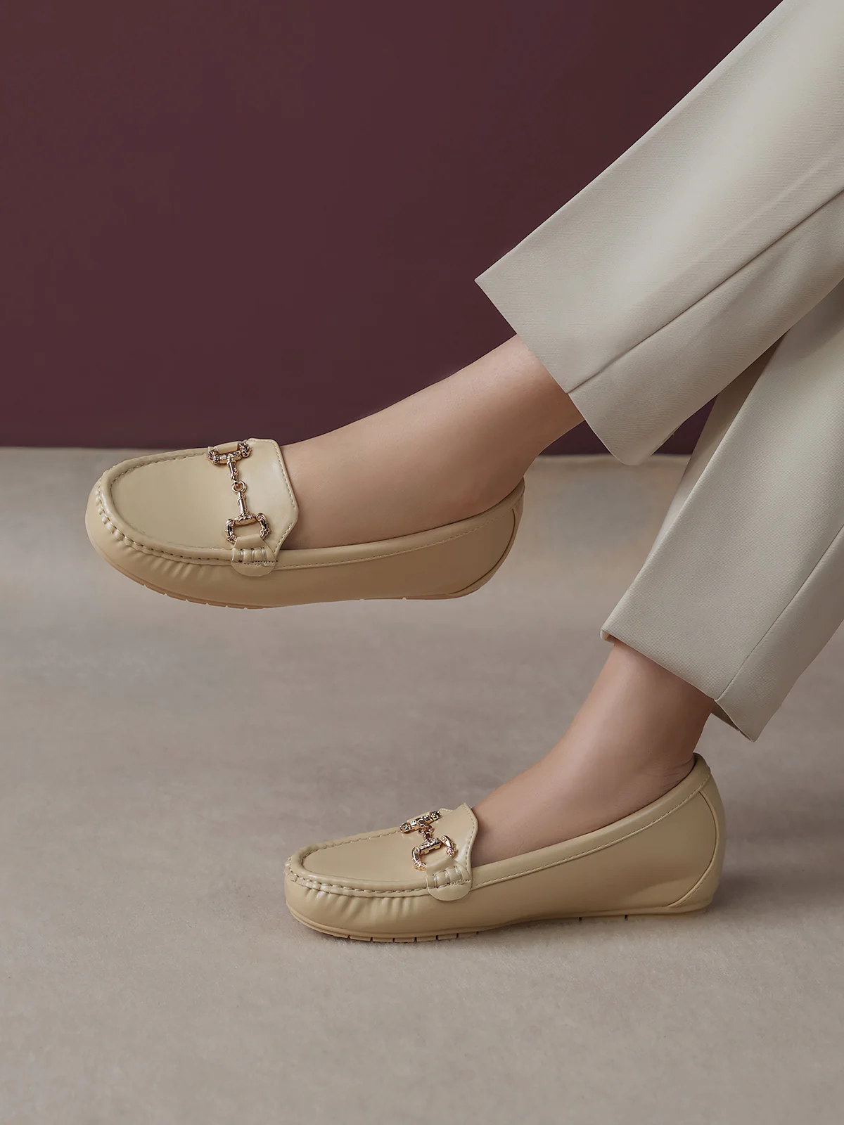 Women "ARICIN" Medium Heel Moccasins - Image 6