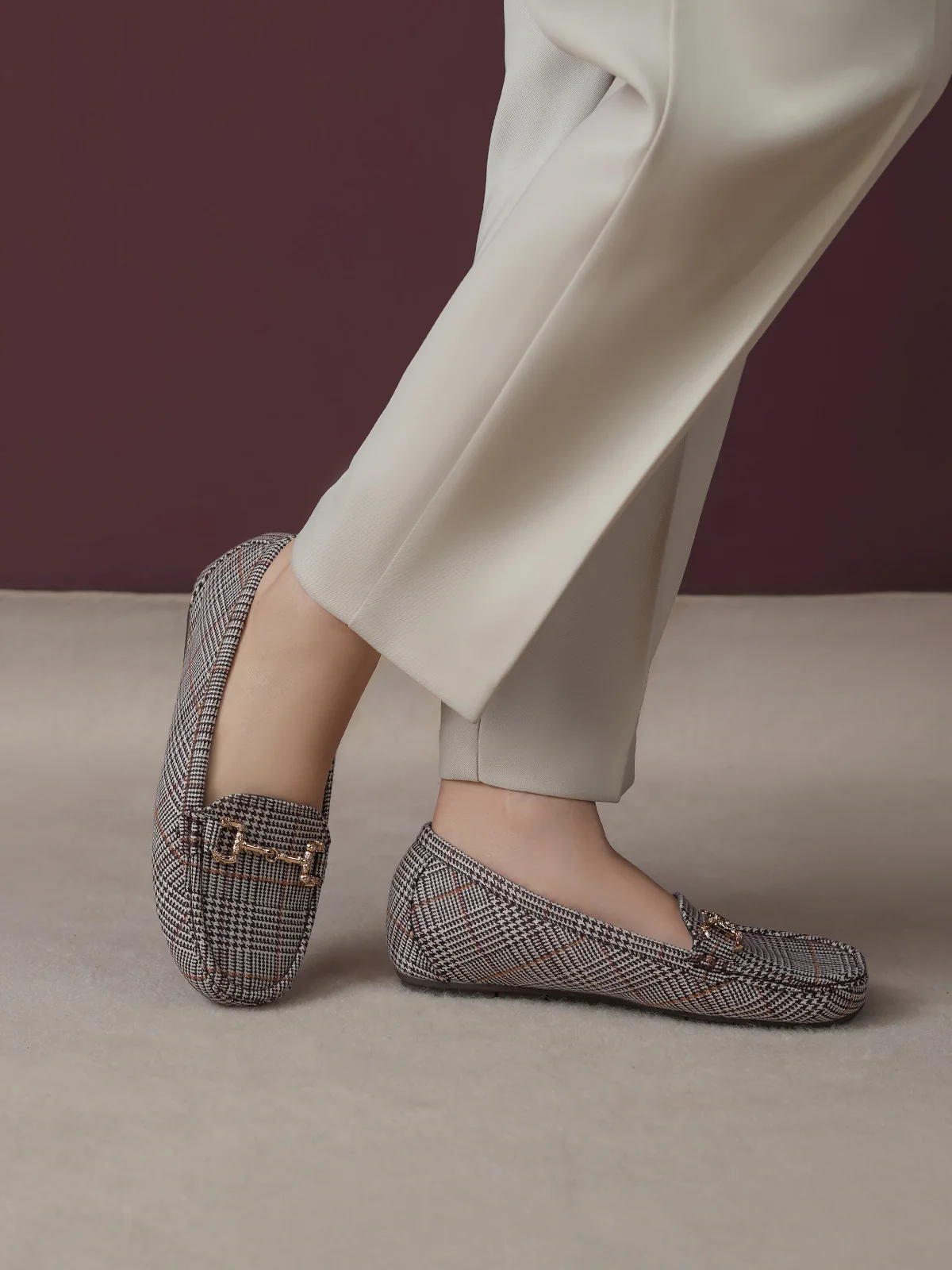 Women "ARICIN" Medium Heel Moccasins - Image 3
