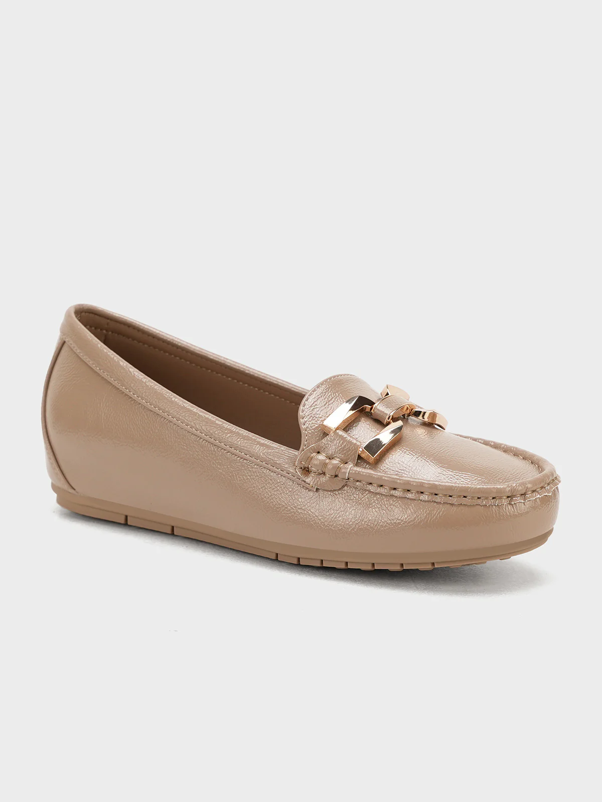 Women "ASHLEE" Classy Buckle Moccasins - Image 2