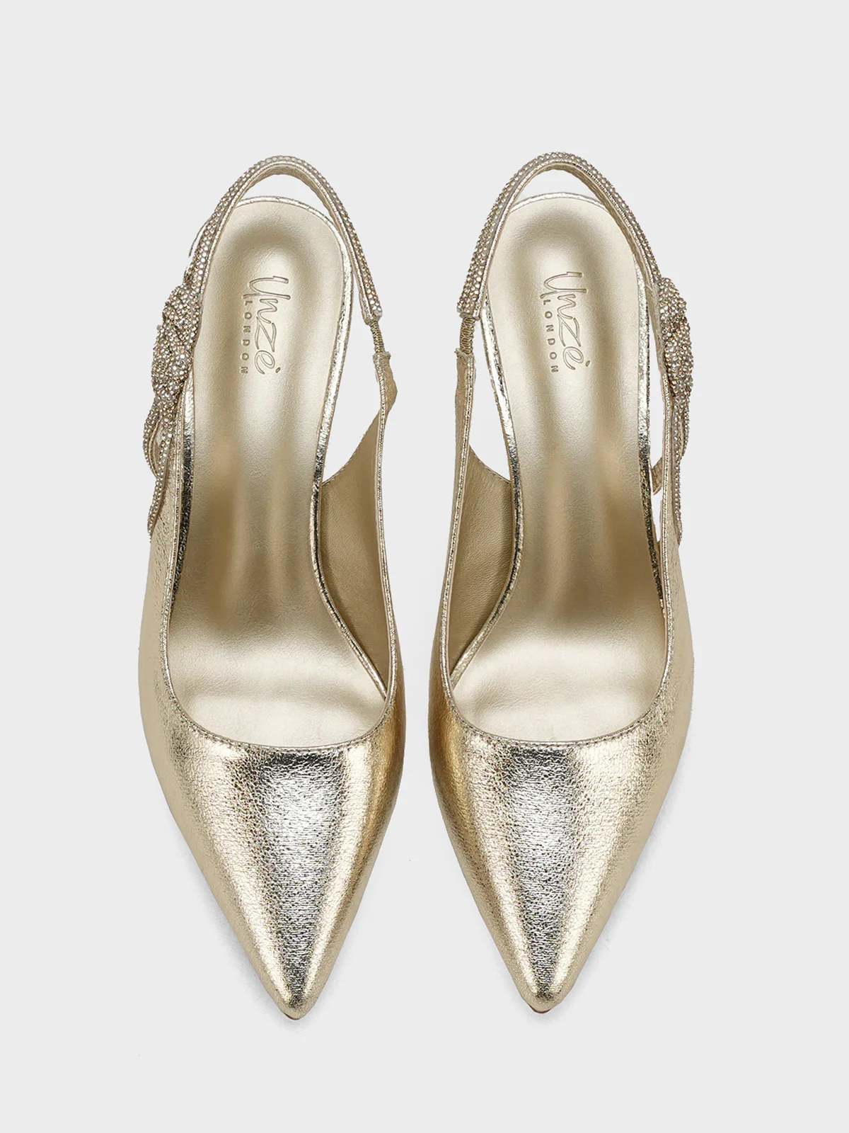 Women "ASHLEY" Fancy Graceful Heel Sandals - Image 9
