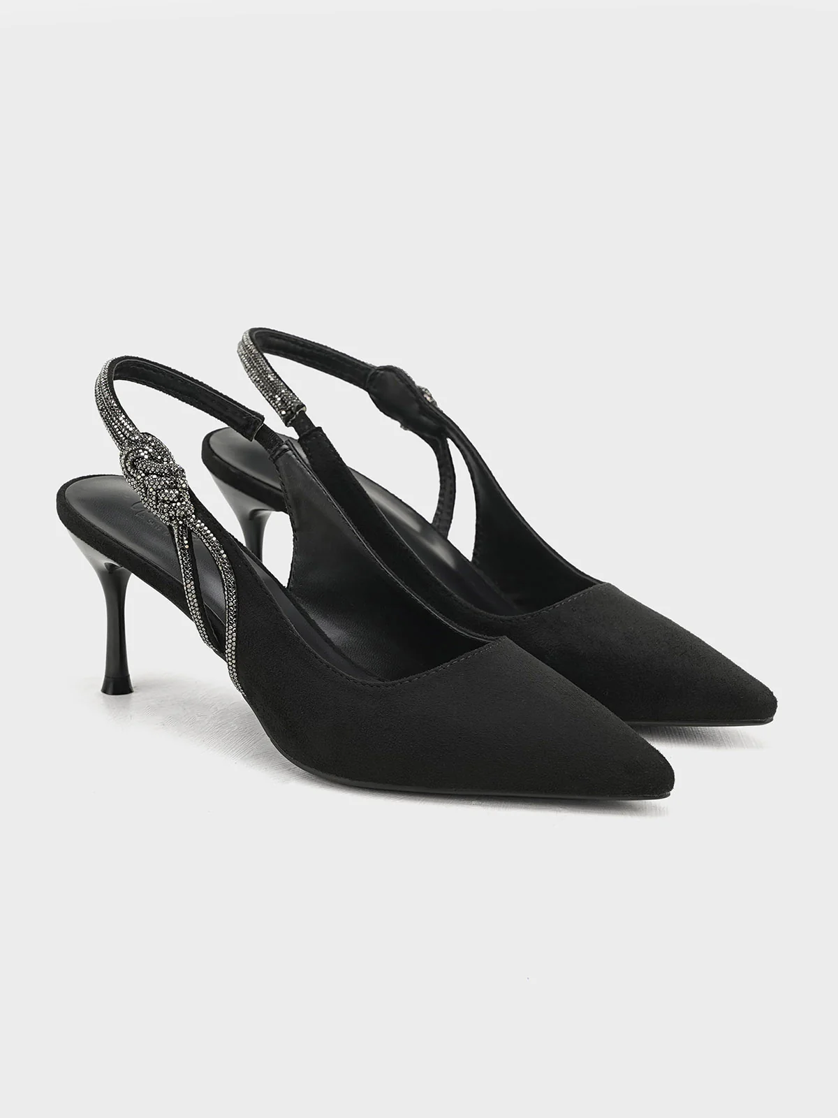 Women "ASHLEY" Fancy Graceful Heel Sandals - Image 4