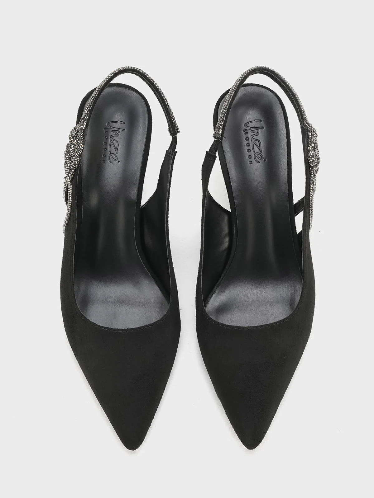 Women "ASHLEY" Fancy Graceful Heel Sandals - Image 9