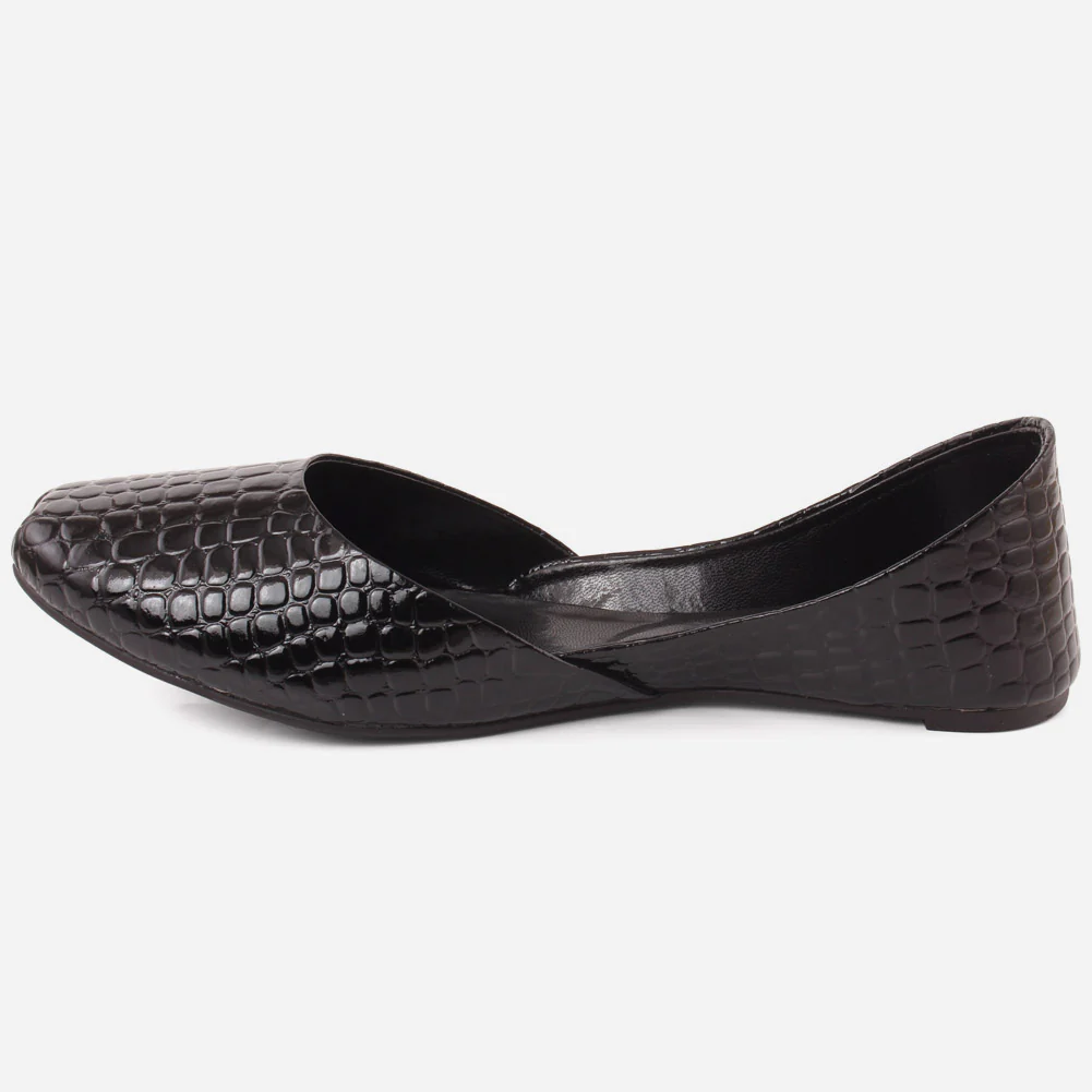 Women "ASILE" Plain Flat Khussa - Image 3