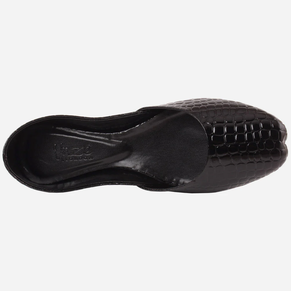 Women "ASILE" Plain Flat Khussa - Image 4