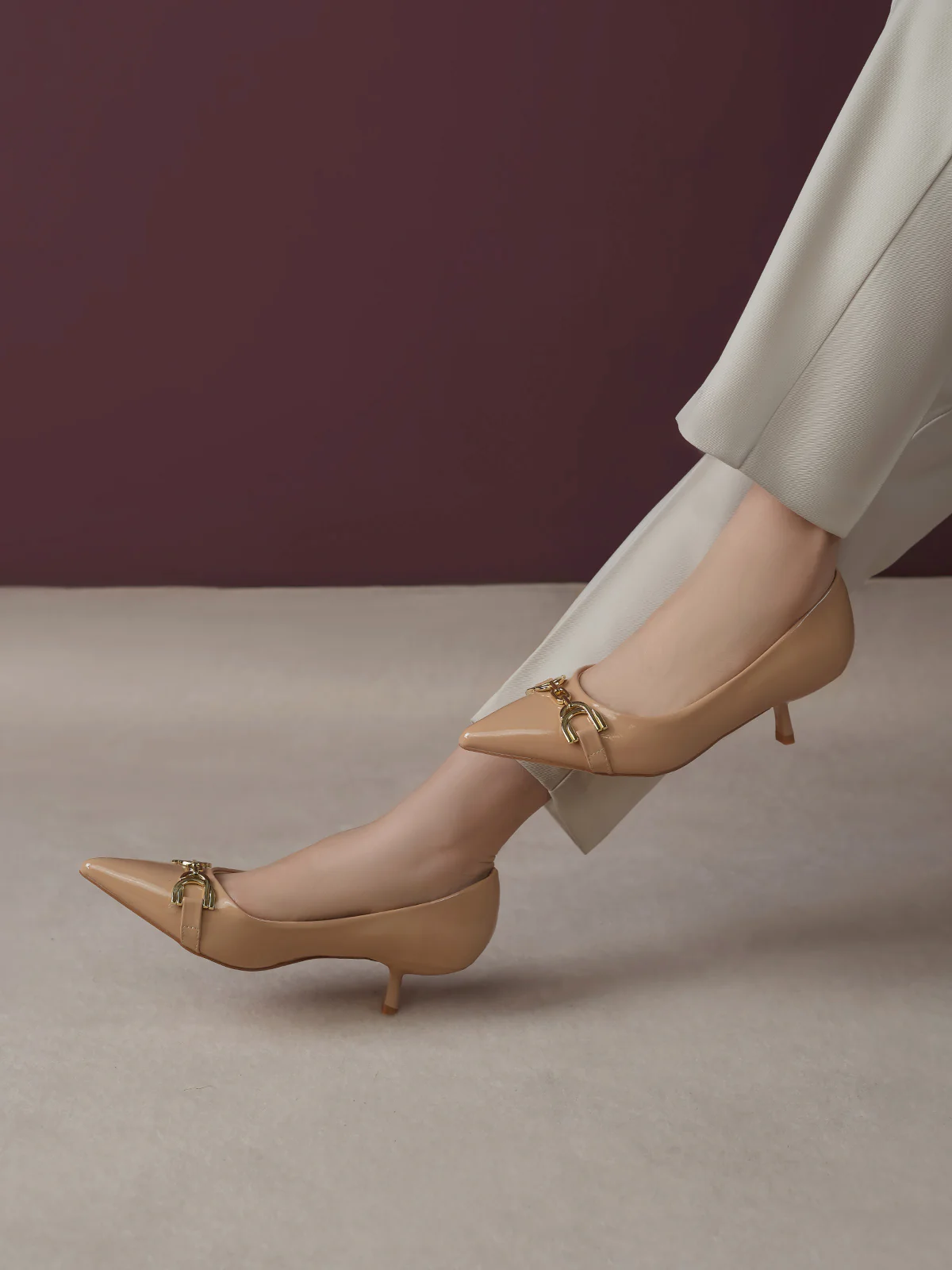 Women "ATARA" Perfect Mid-Heel Courts
