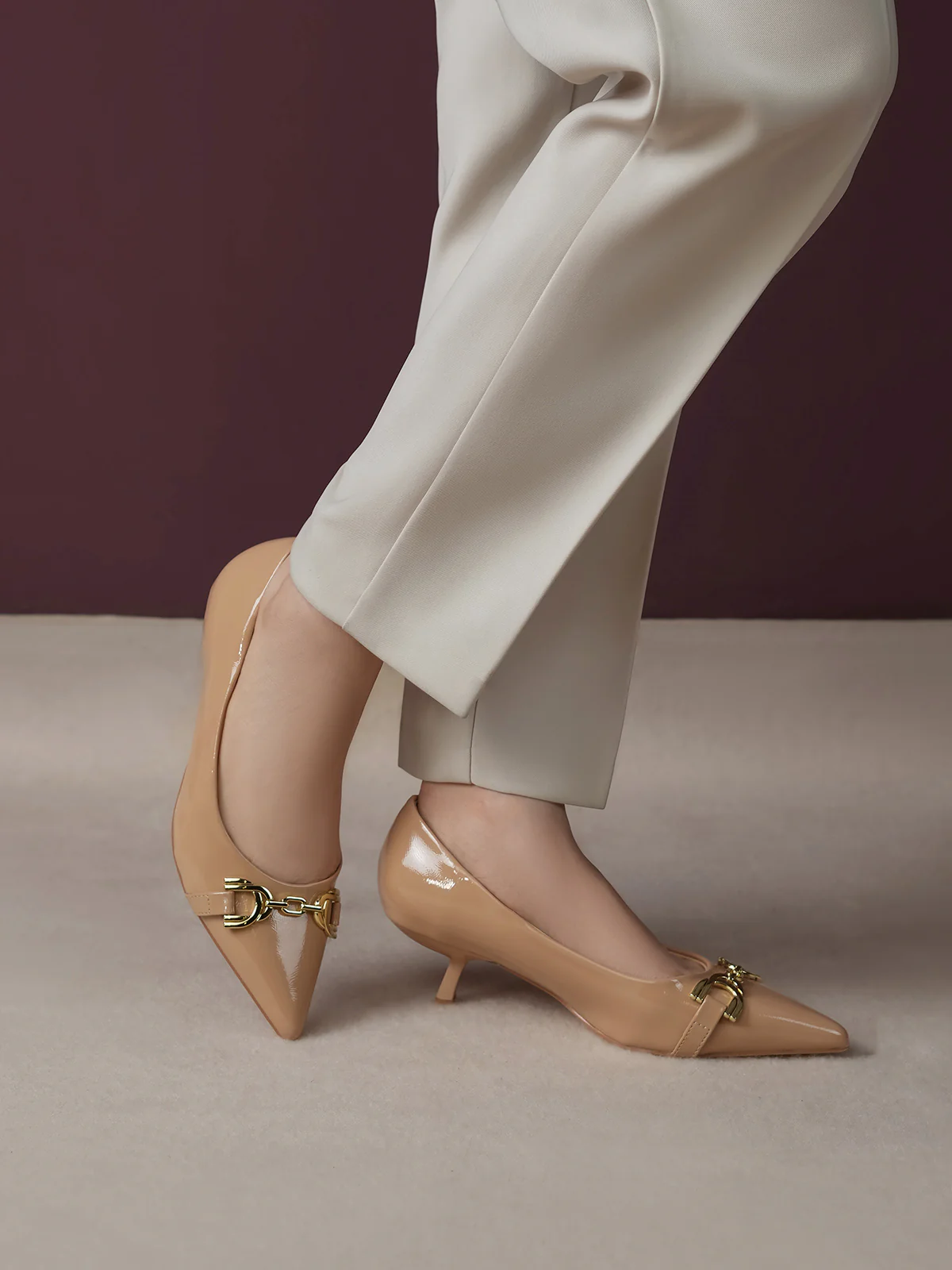 Women "ATARA" Perfect Mid-Heel Courts - Image 10