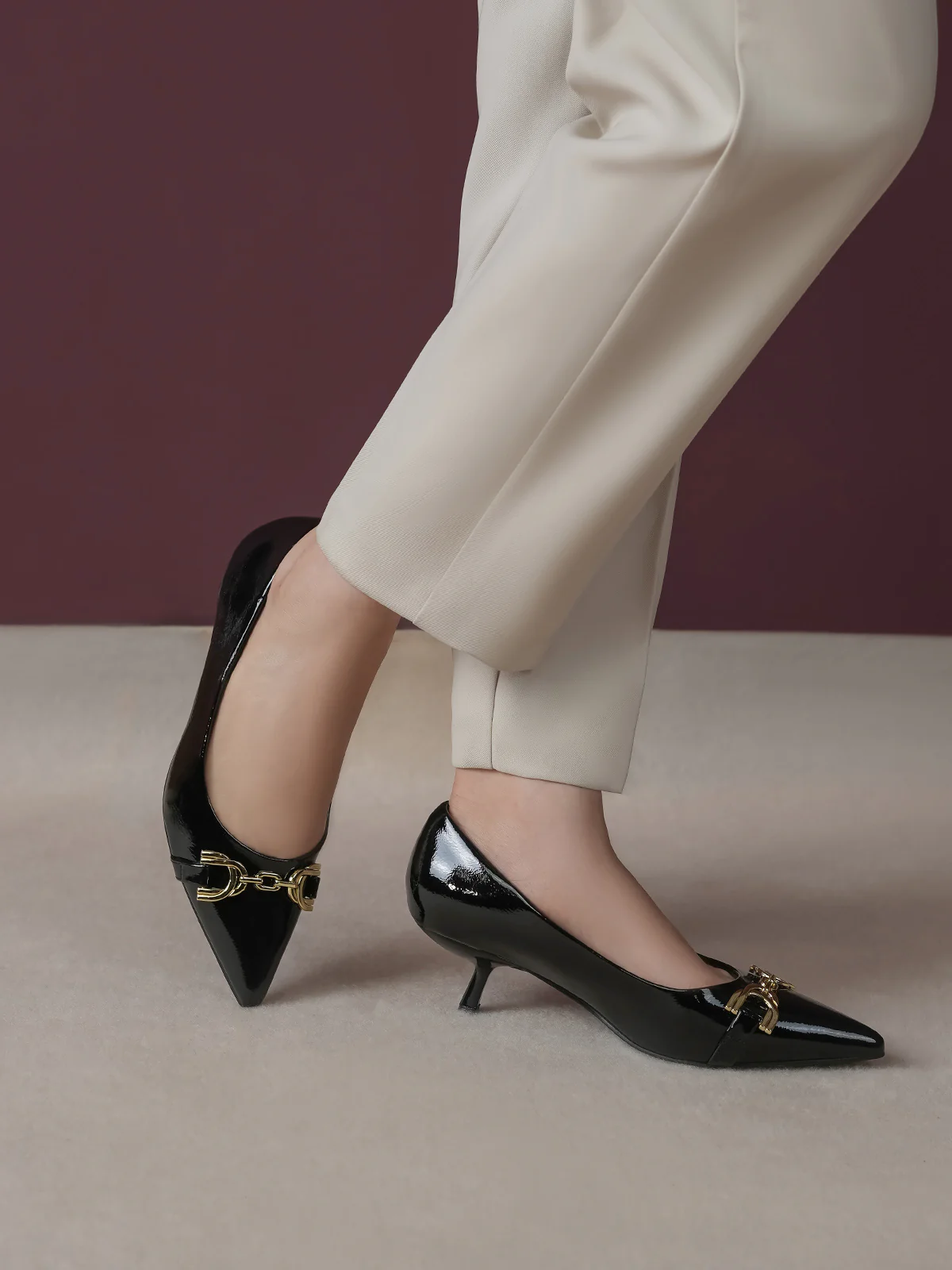Women "ATARA" Perfect Mid-Heel Courts - Image 10