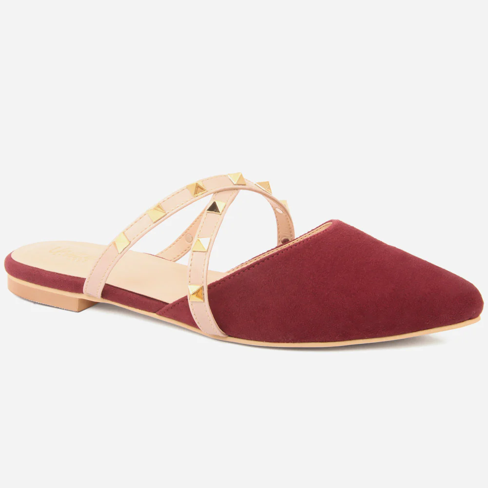 Women "ATHENA" Pointy Toe Slippers