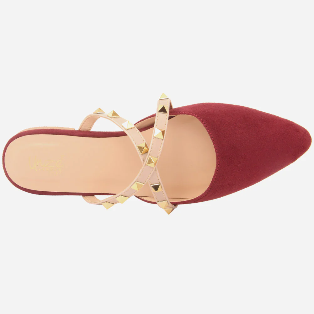 Women "ATHENA" Pointy Toe Slippers - Image 4