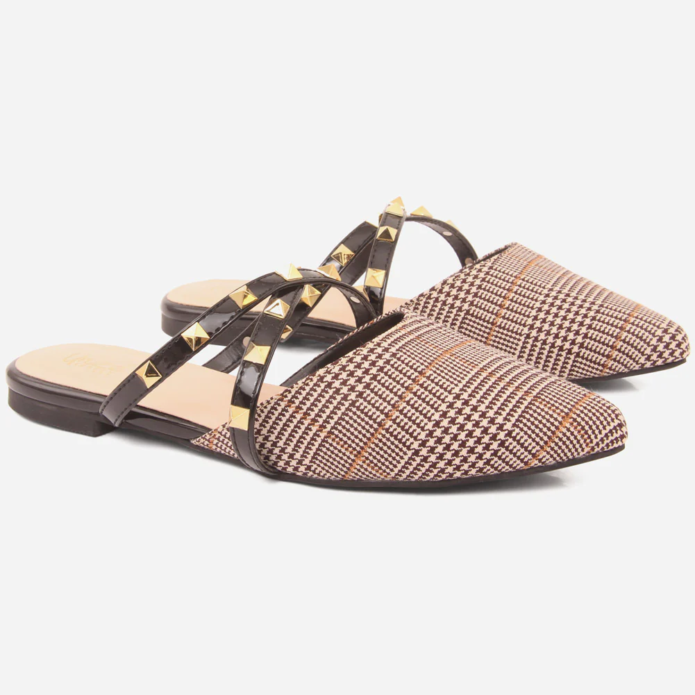 Women "ATHENA" Pointy Toe Slippers - Image 2