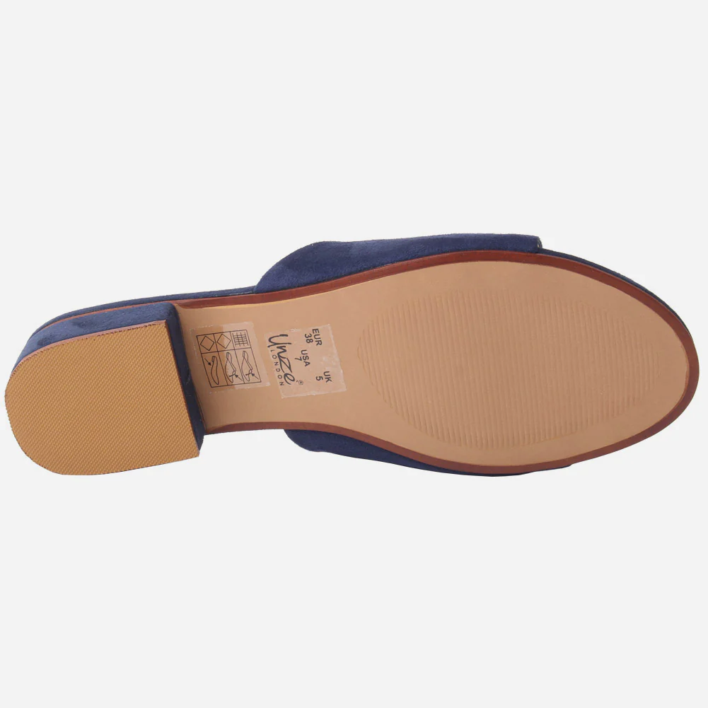 Women "ATURA" Slip On Diamante Slippers - Image 5