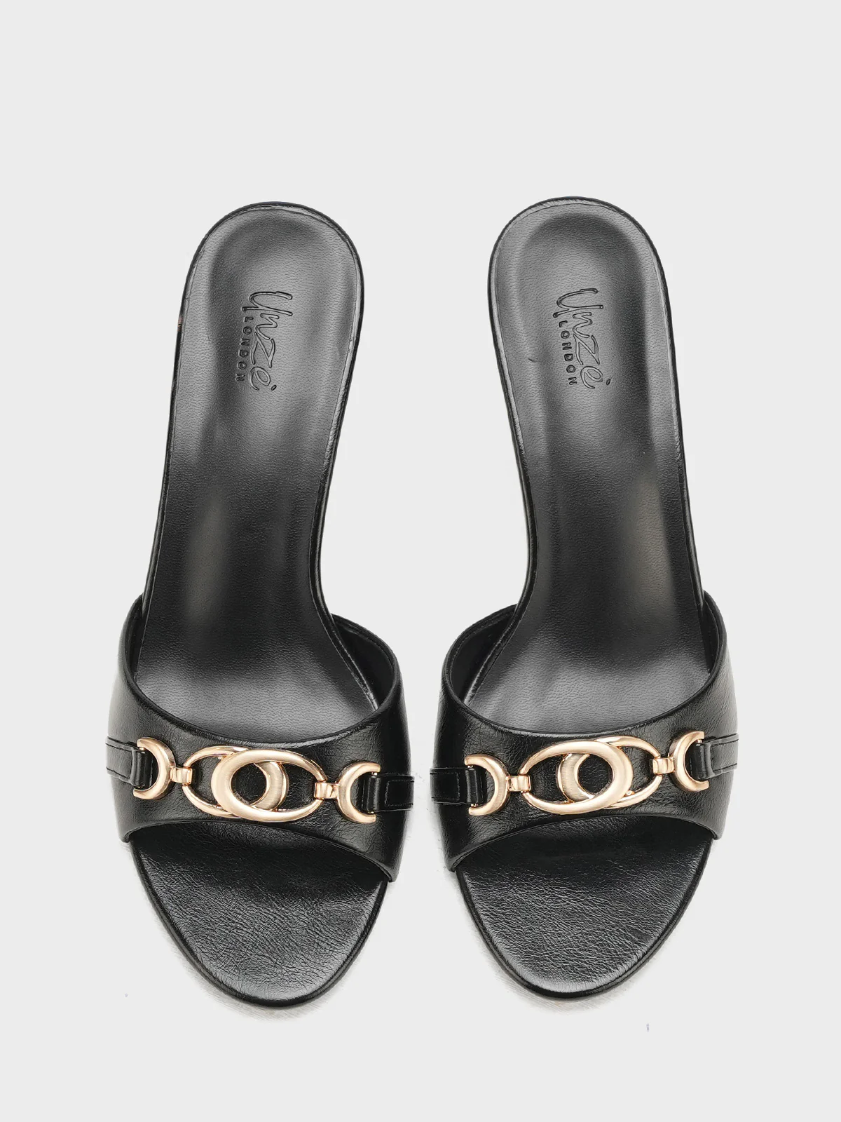 Women "AUDEN" Slip On Fancy Heel Sandals - Image 8
