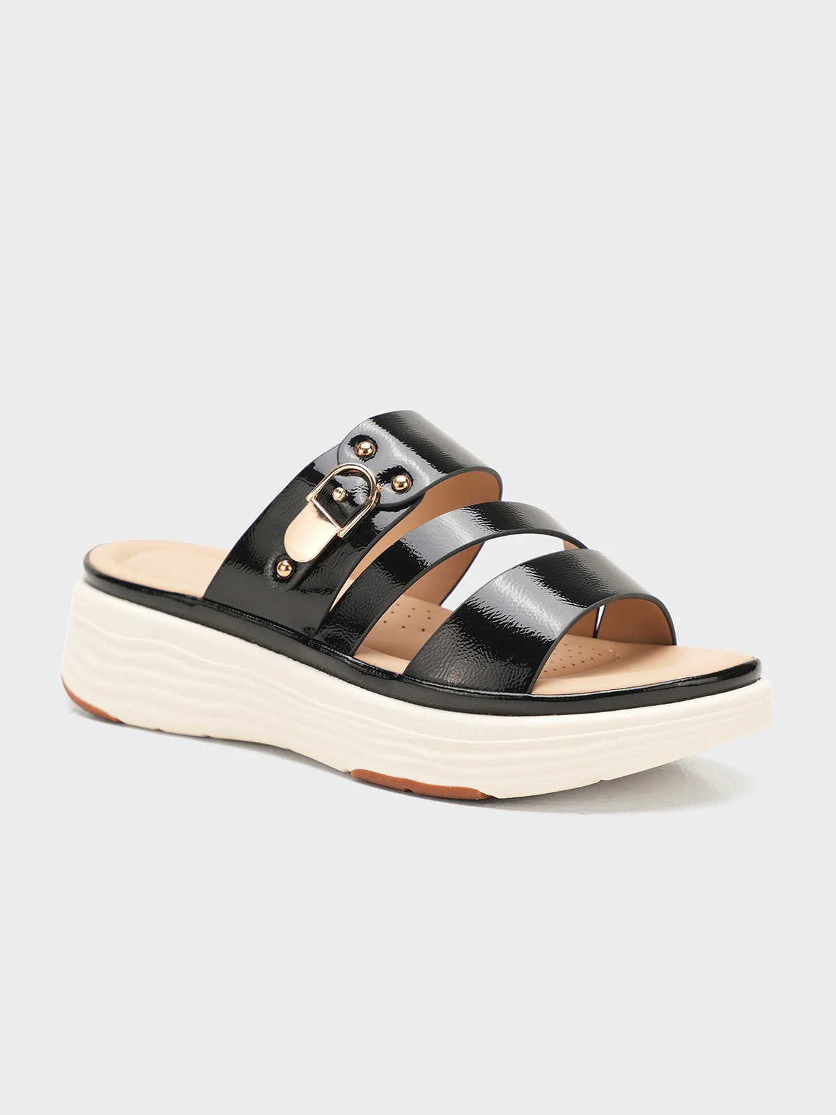 Women "AVERY" Sip On Wedge Slippers - Image 2