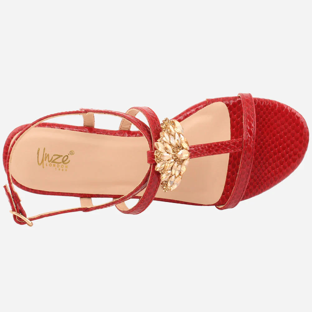 Women "AXEL" Back strap Flat Sandals - Image 4