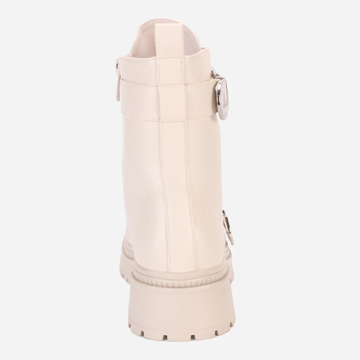 Women "AZALEA" Buckle Round Toe Ankle Boots - Image 4