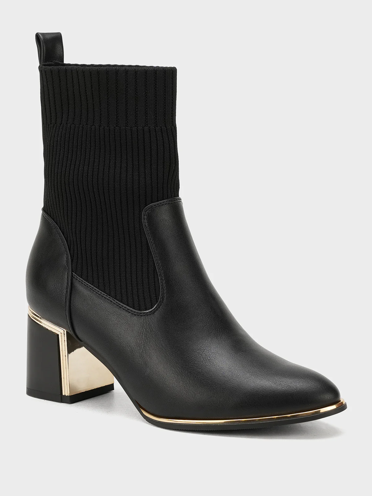 Women "AZALEE" Block Heel Ankle Boots - Image 2