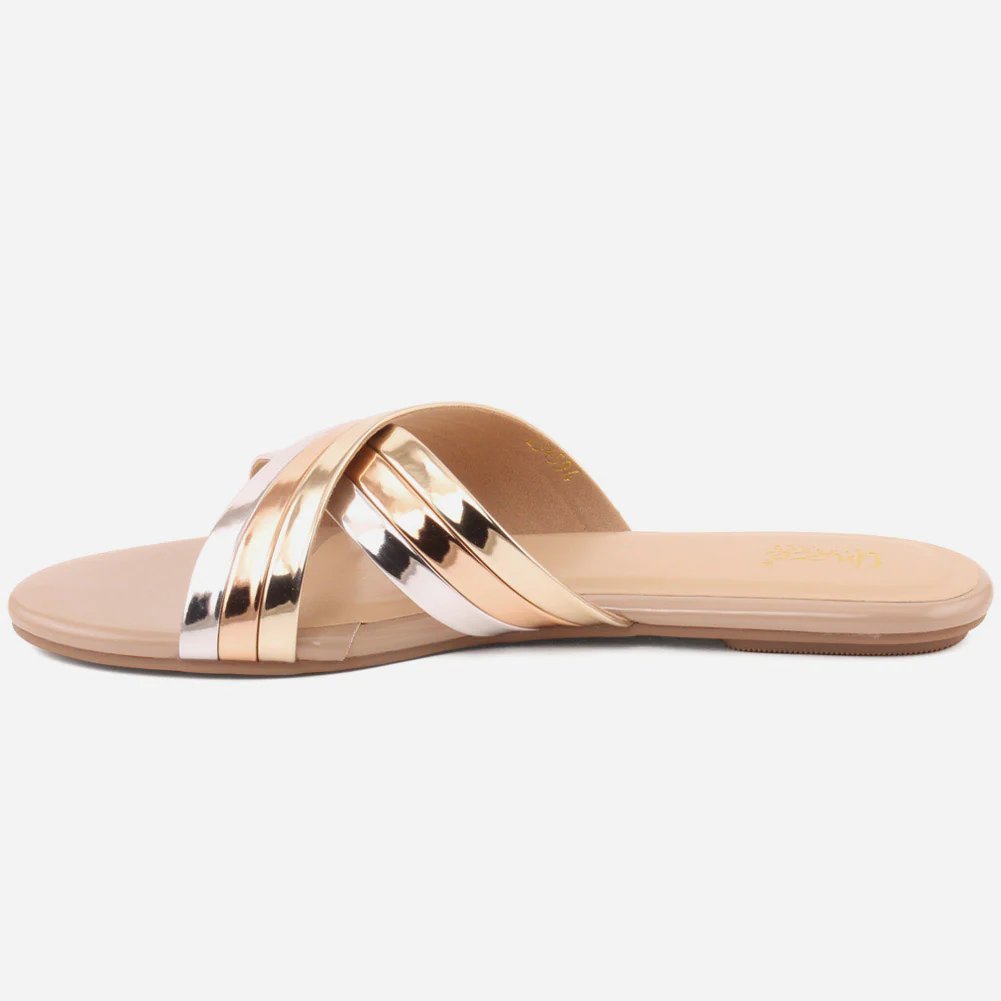 Women "BADY" Multi Color Slip On Slippers - Image 3