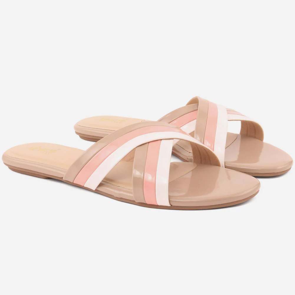 Women "BADY" Multi Color Slip On Slippers - Image 2