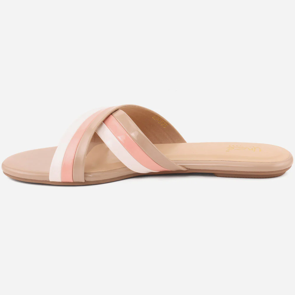 Women "BADY" Multi Color Slip On Slippers - Image 3