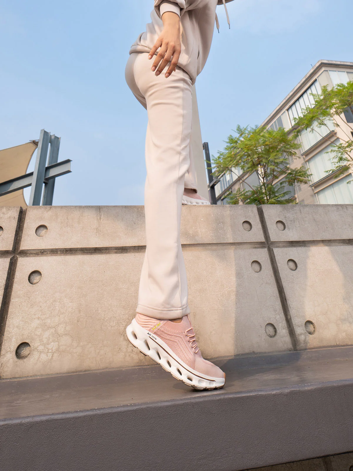 Women "BAINES" Soft Breathable Fabric Trainers - Image 3