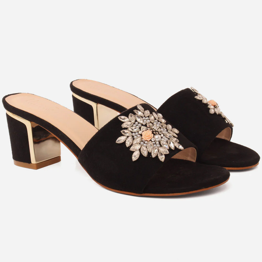 Women "Bea" Evergreen Block Heel Sandals - Image 2