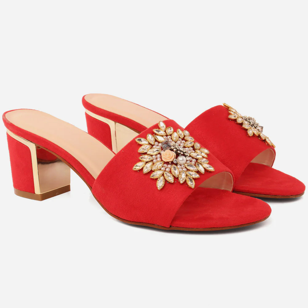 Women "Bea" Evergreen Block Heel Sandals - Image 2