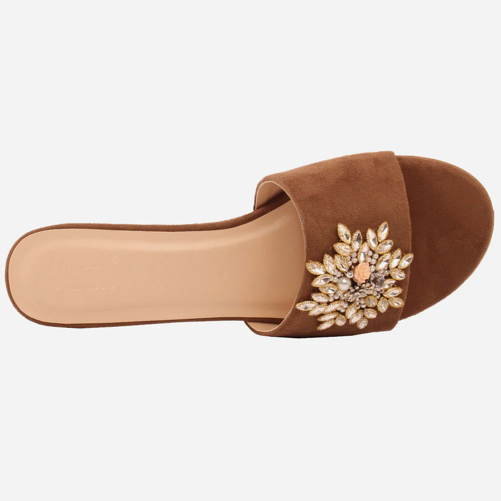 Women "Bea" Evergreen Block Heel Sandals - Image 4