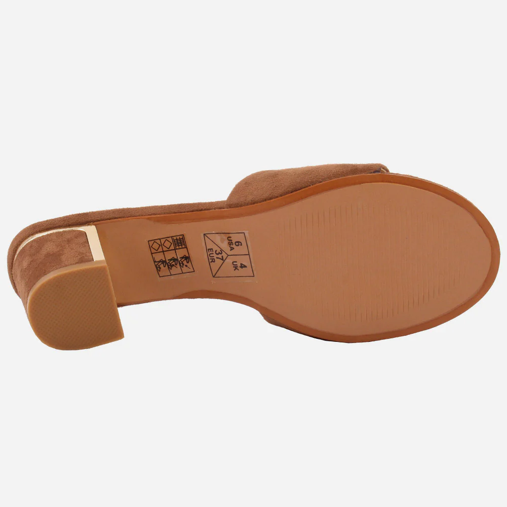 Women "Bea" Evergreen Block Heel Sandals - Image 5