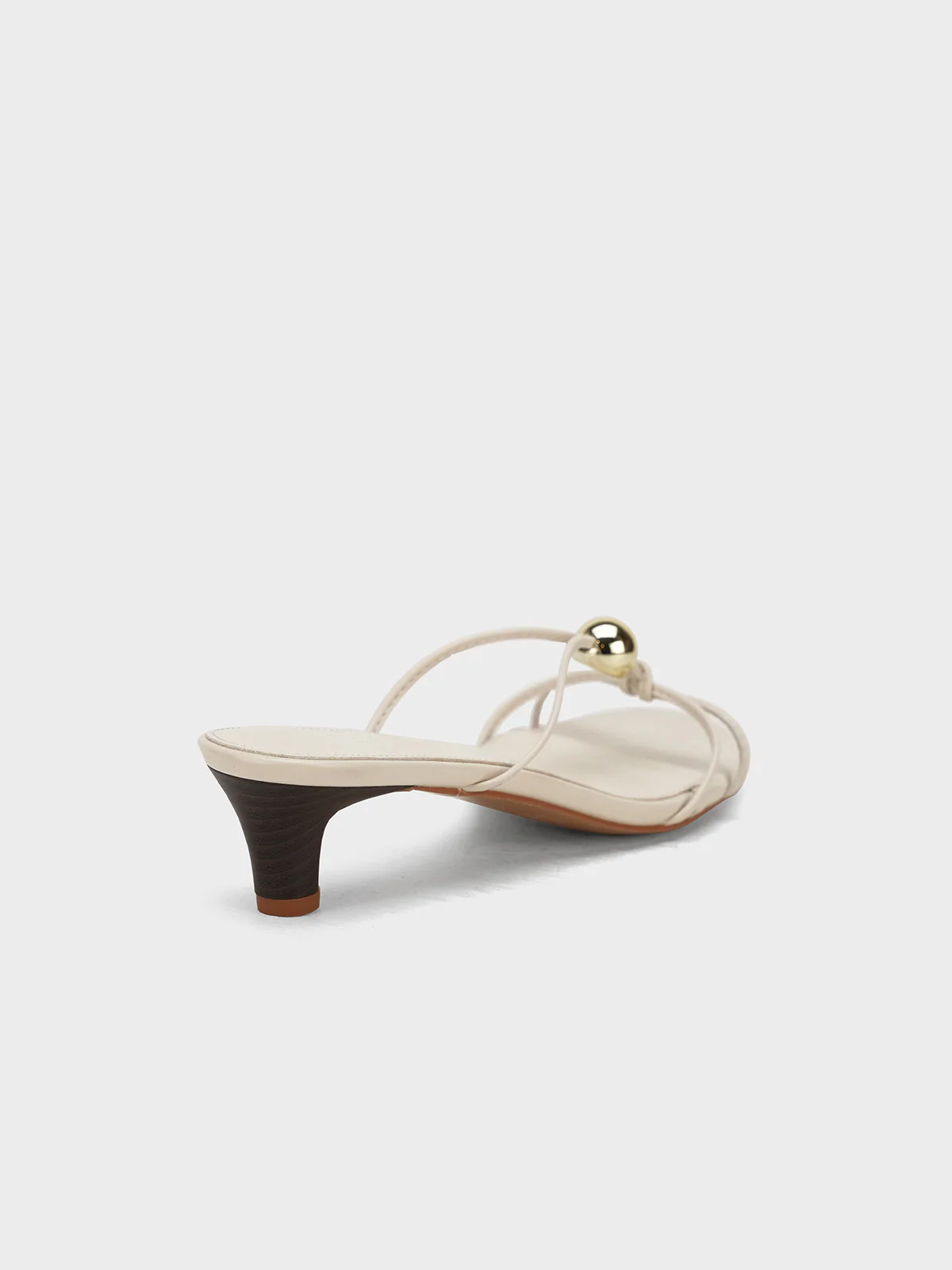 Women "BEATRIZ" Kitten Heel Slip On Sandals - Image 5
