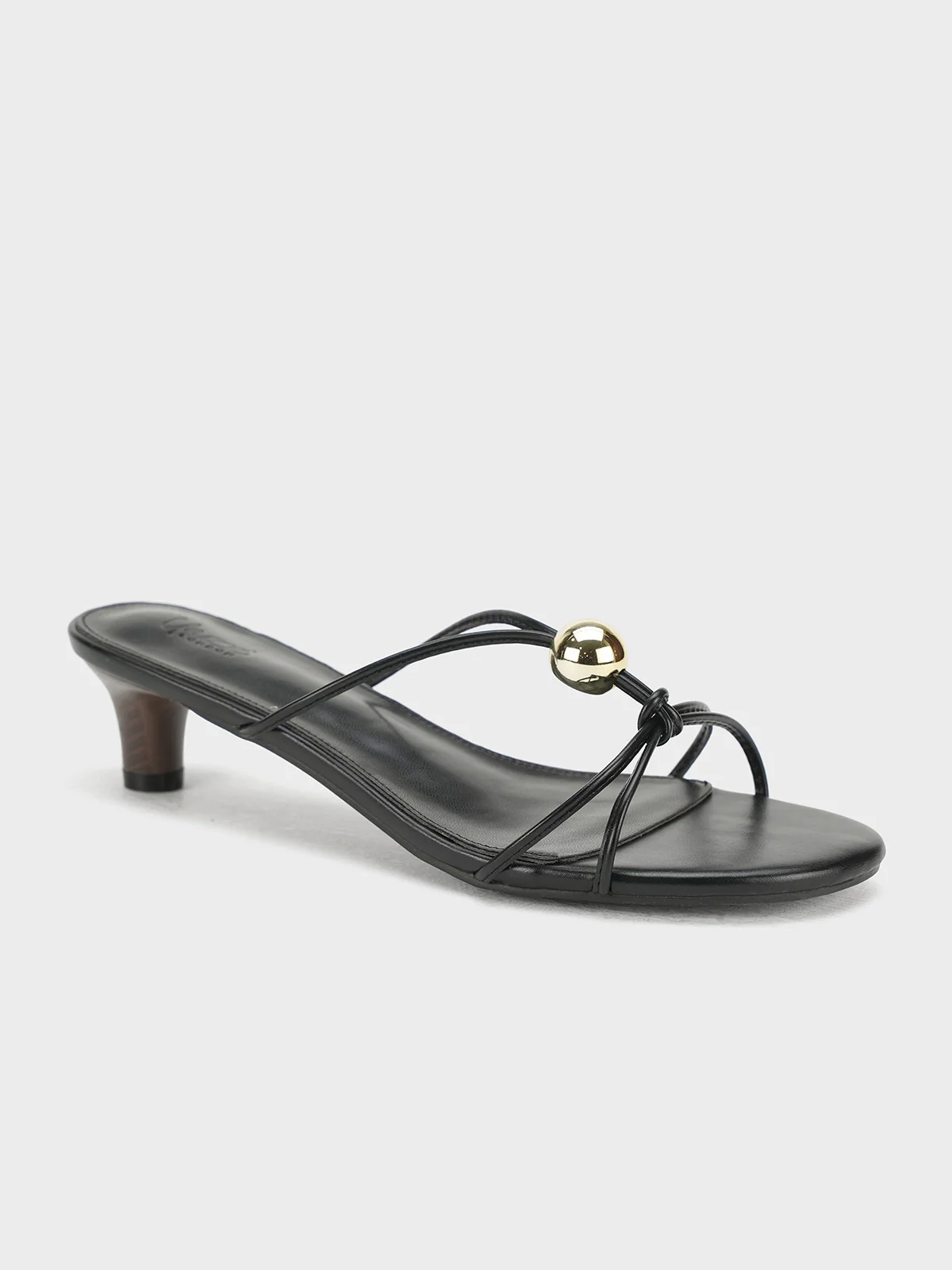 Women "BEATRIZ" Kitten Heel Slip On Sandals - Image 2