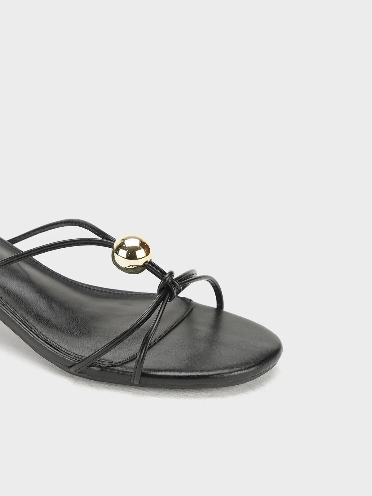 Women "BEATRIZ" Kitten Heel Slip On Sandals - Image 7