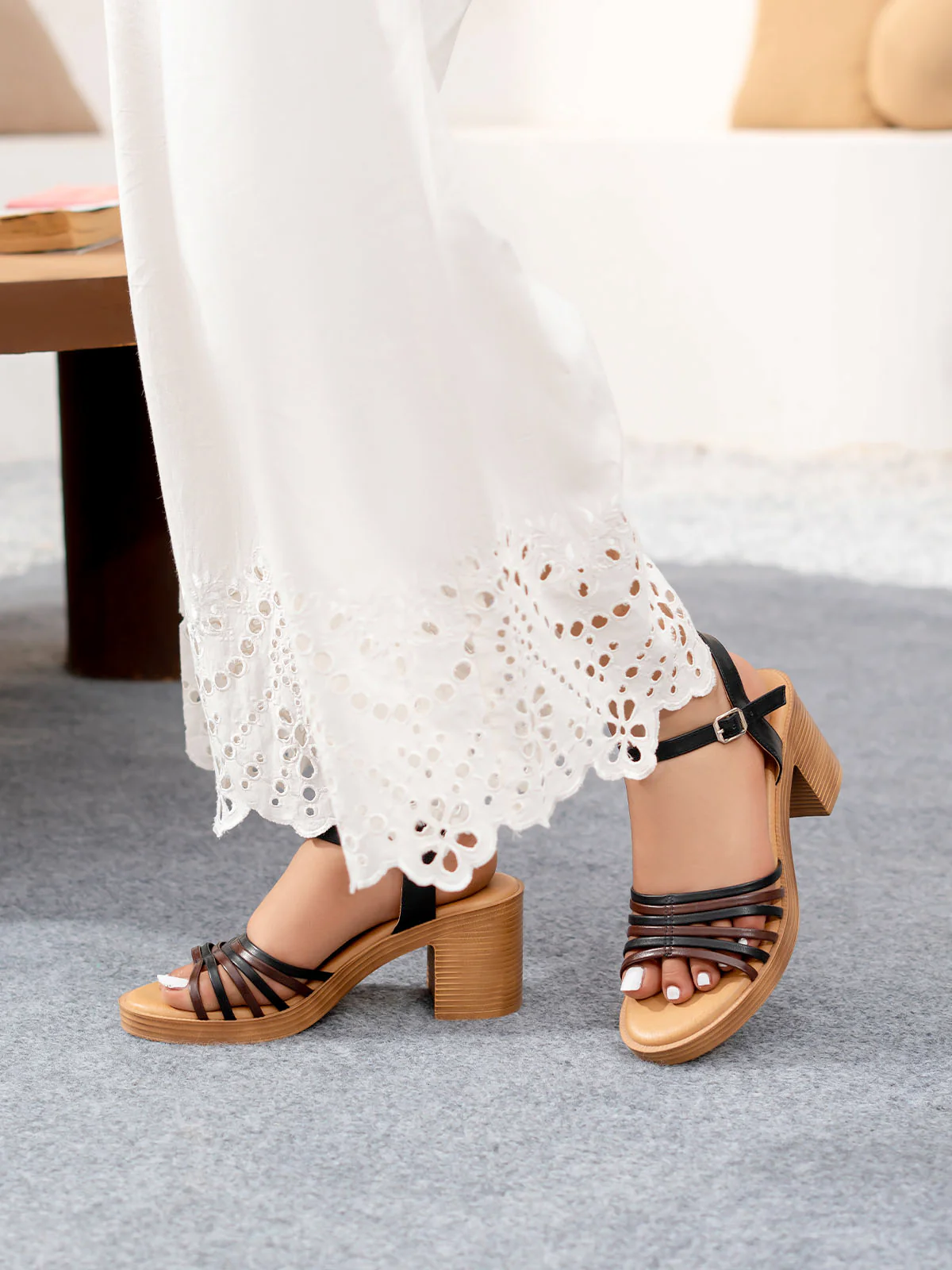 Women "BENNETT" Block Heel Comfort Sandals - Image 11