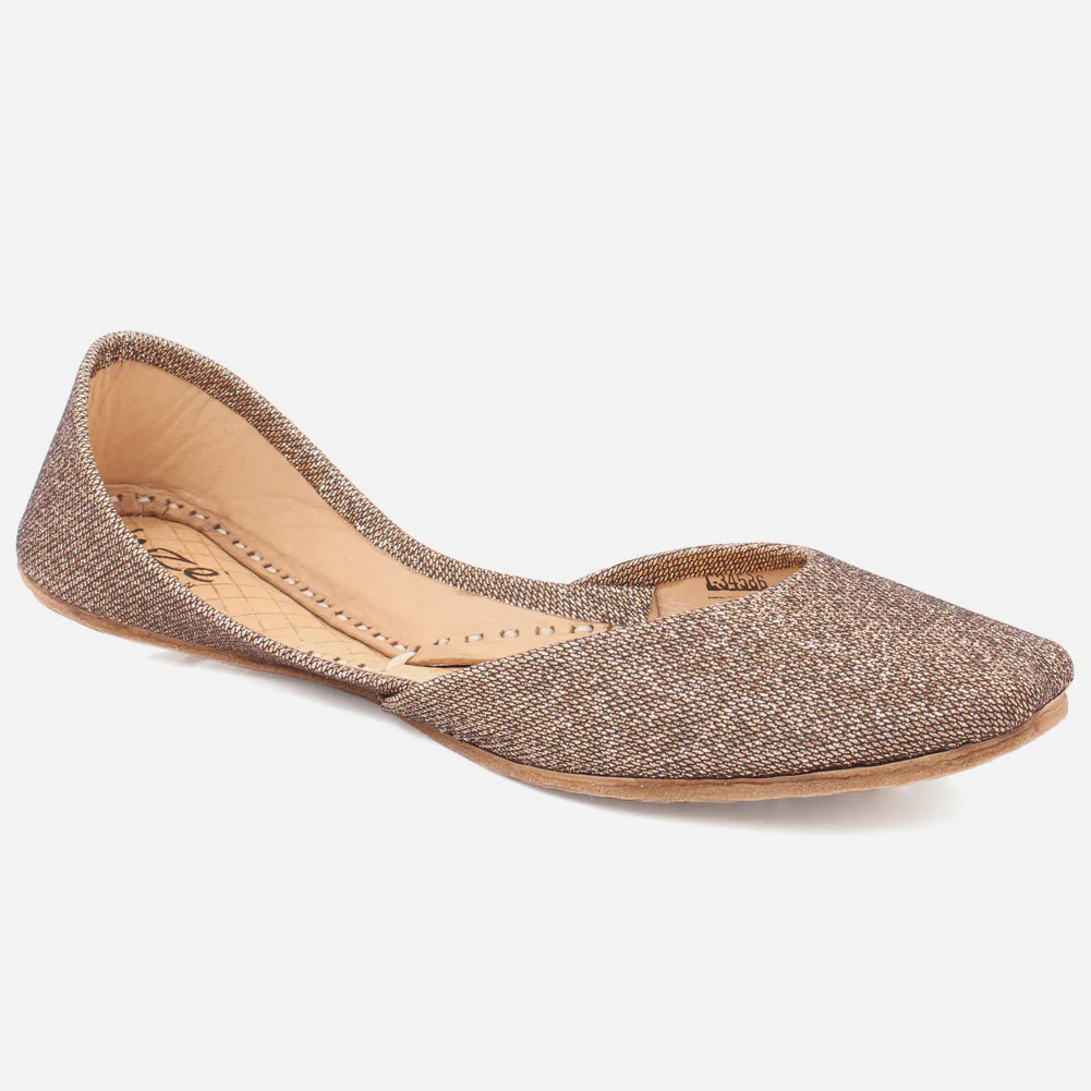 Women "MUMTAZ " Simple & Classic Printed Upper Khussa