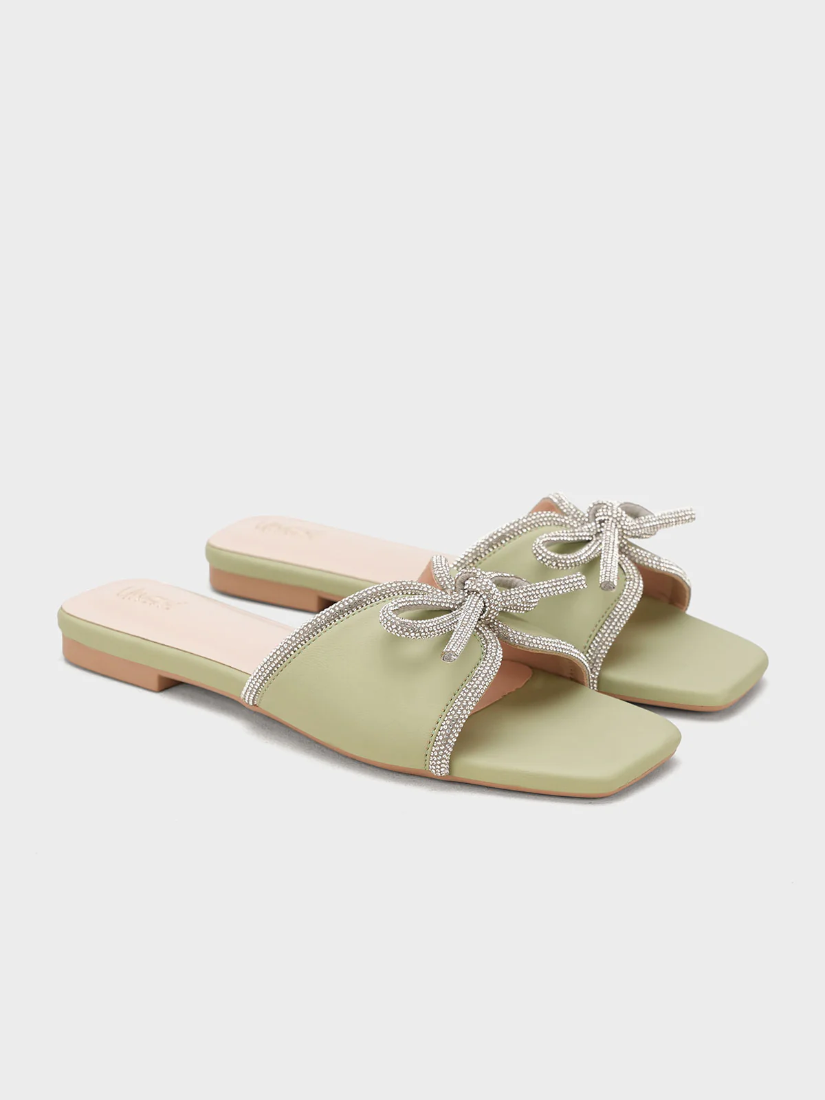 Women "BIANCA" Elegant Flat Slippers - Image 2