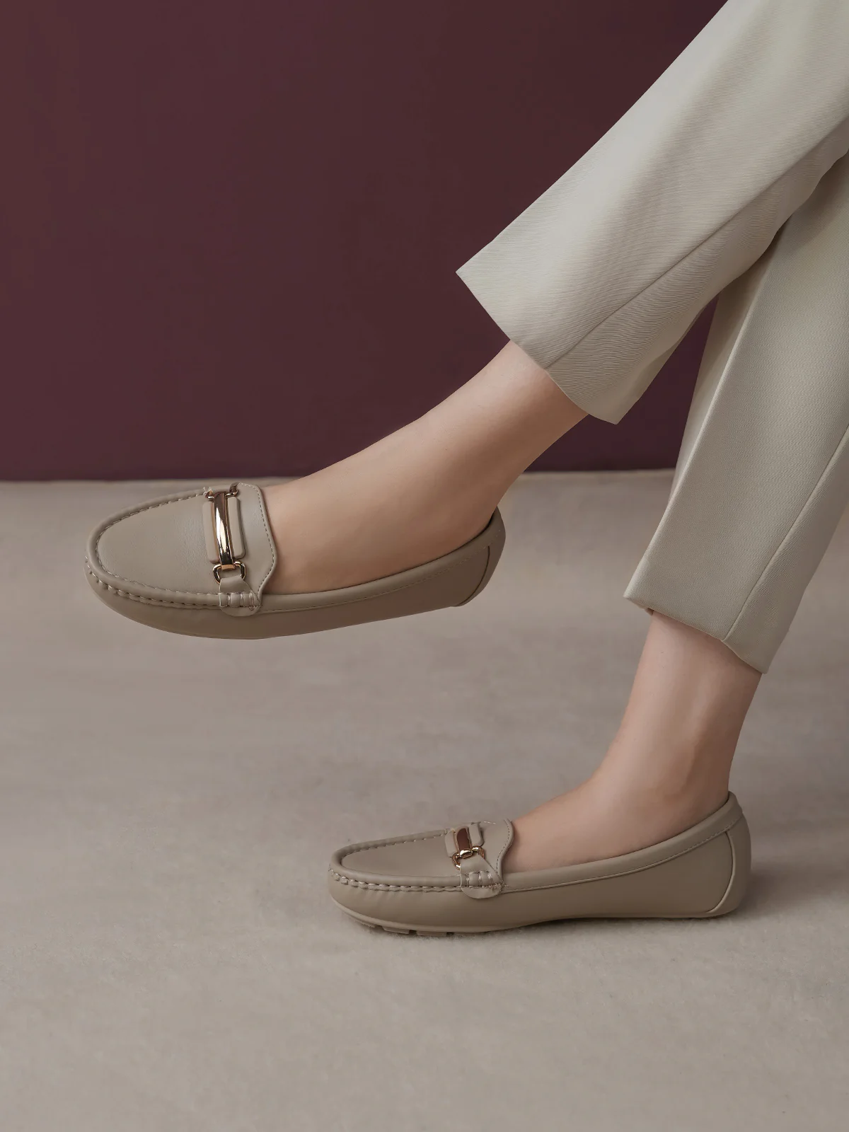 Women "BIRDIE" Comfort Slip On Moccasins