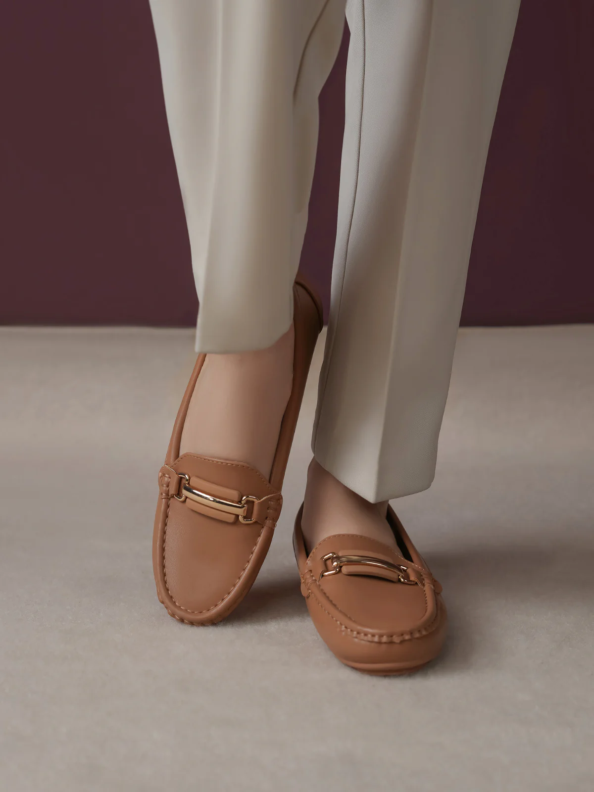 Women "BIRDIE" Comfort Slip On Moccasins - Image 6