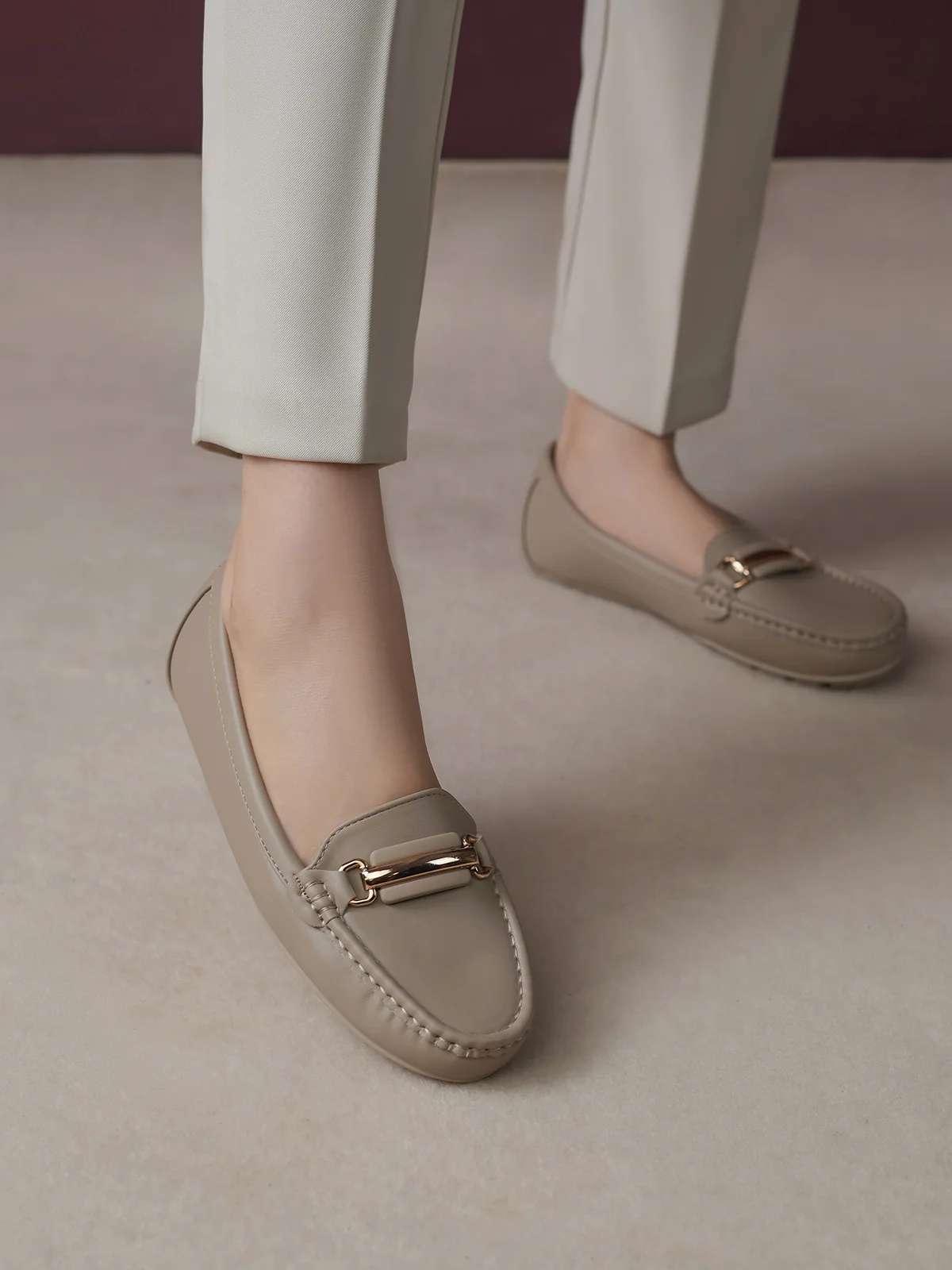Women "BIRDIE" Comfort Slip On Moccasins - Image 6
