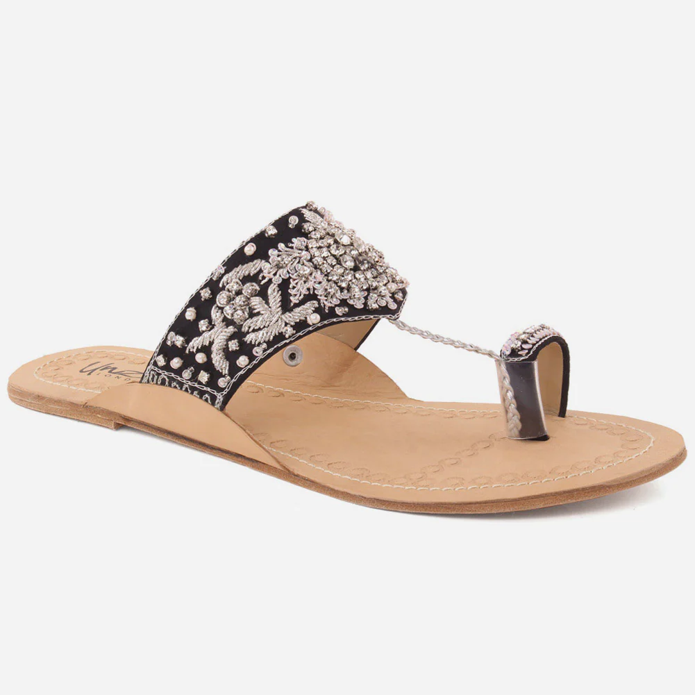 Women "BIZRI" Decorated Slippers