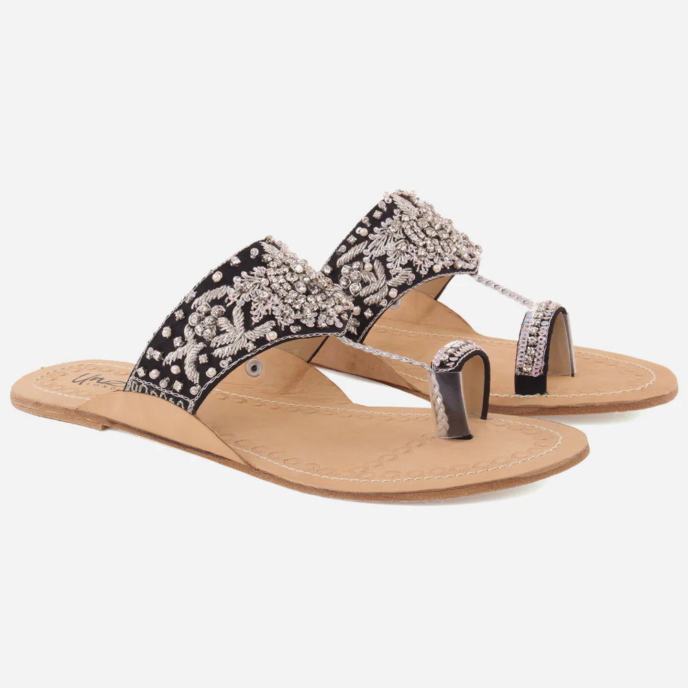 Women "BIZRI" Decorated Slippers - Image 2