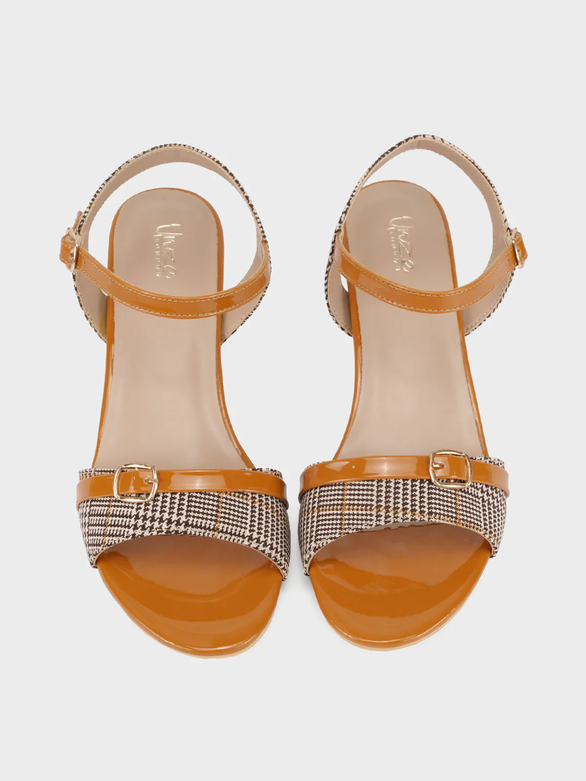 Women "BLAINE" Decorated Heel Sandals - Image 5