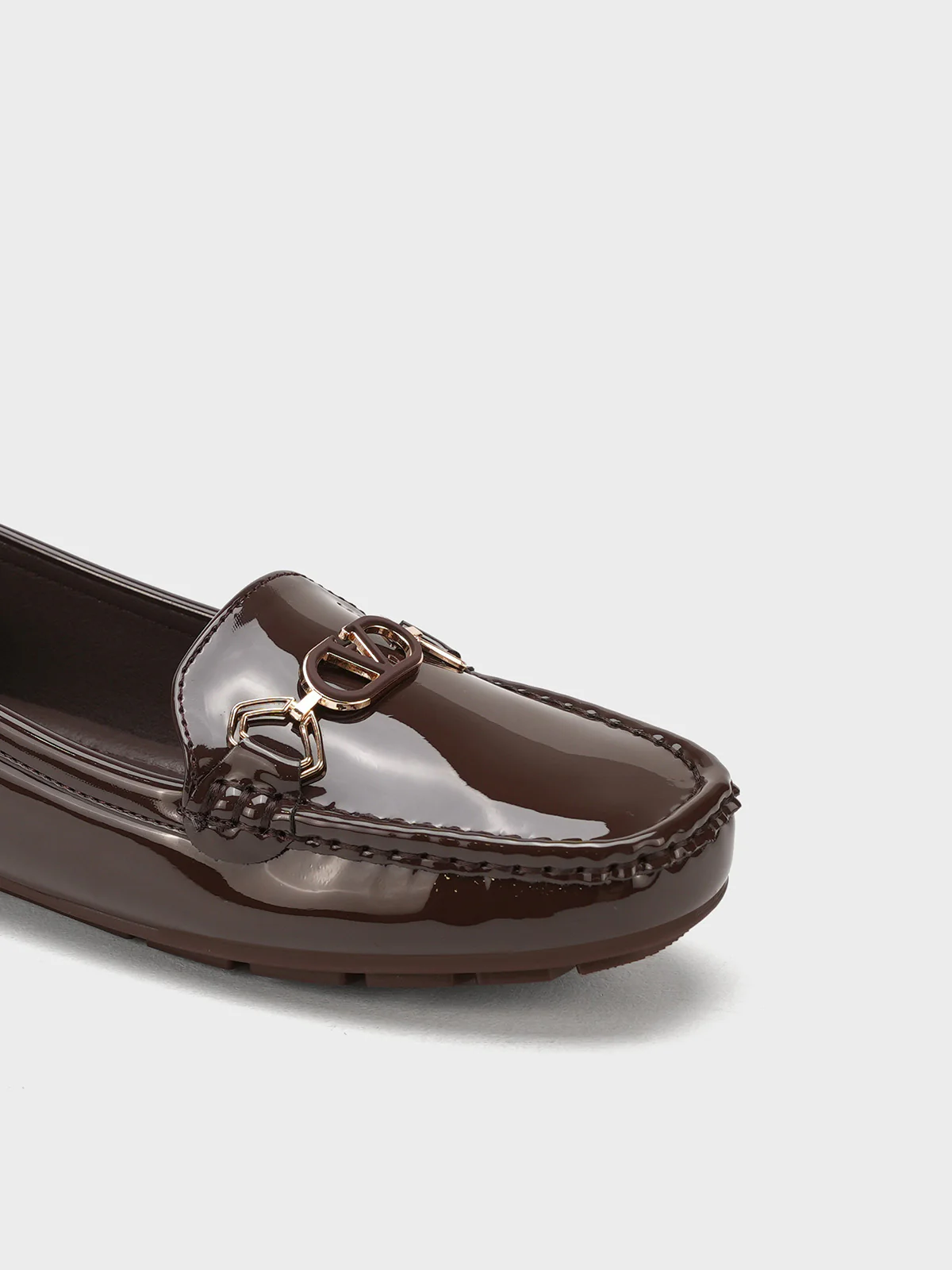 Women "BLUESY" Lightweight Shiny Moccasins - Image 7