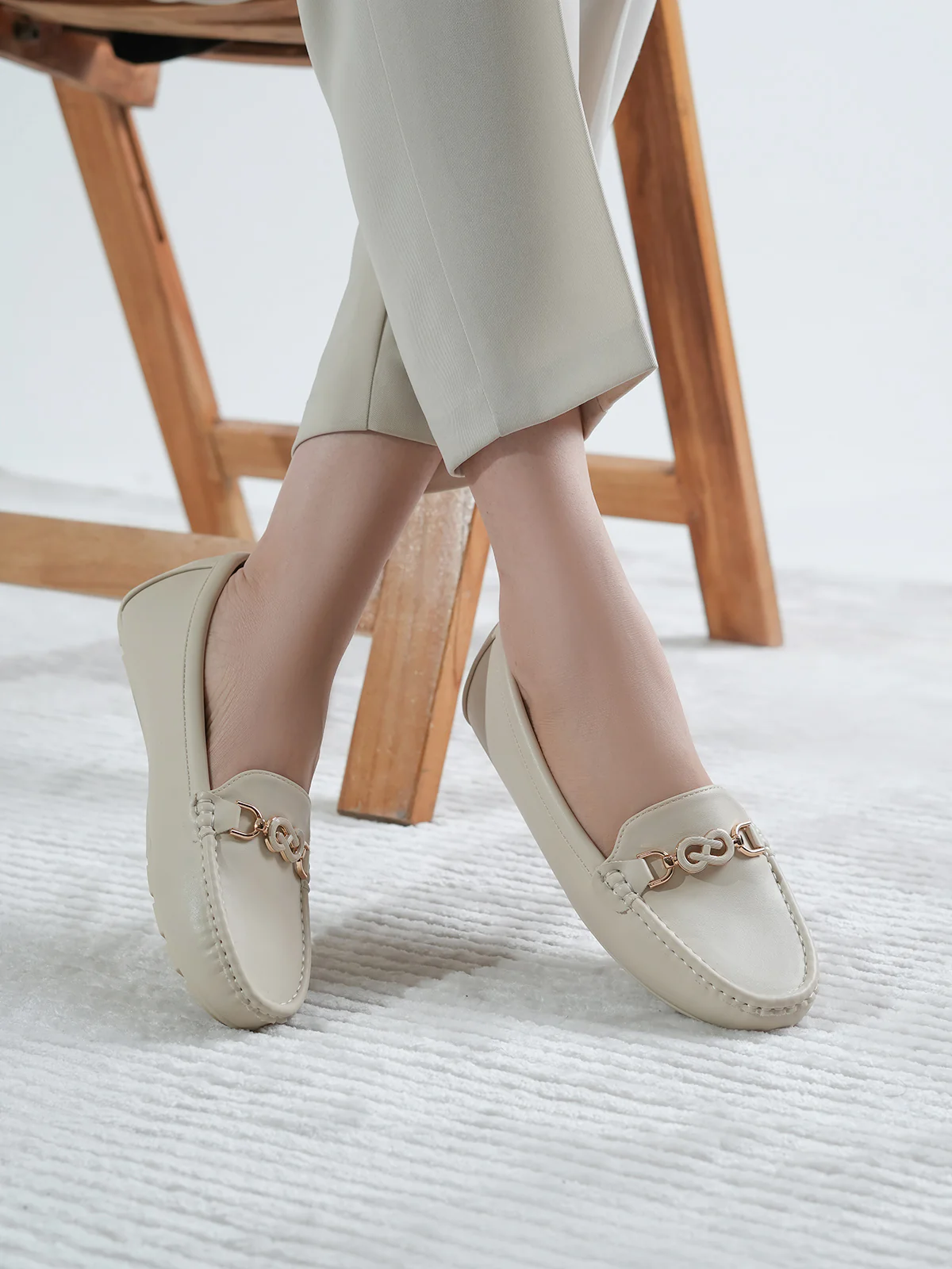 Women "BREVYN" Semi Formal Moccasins