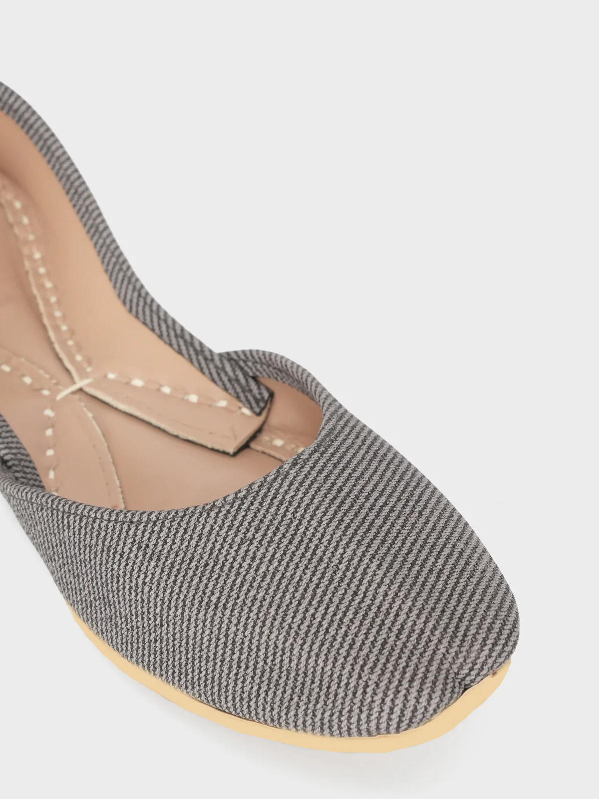 Women's "BRIELLA" Leather Khussa - Image 4
