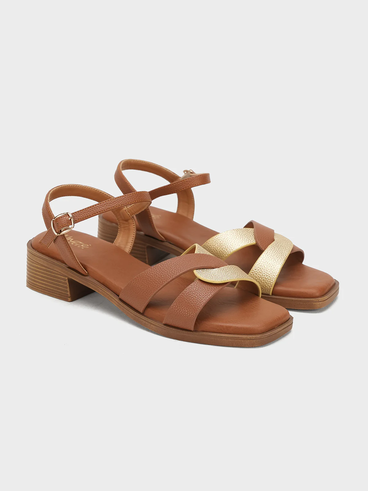 Women "BYRNE" Elegant Block Heel Sandals - Image 4