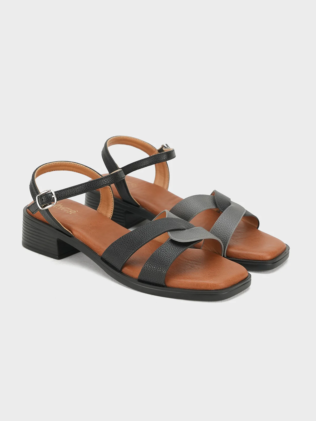 Women "BYRNE" Elegant Block Heel Sandals - Image 4