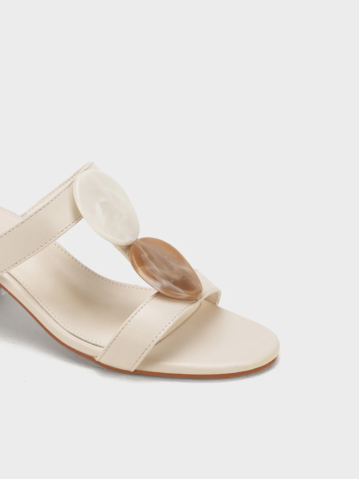 Women "CAITLIN" Slip On Block Heel Sandals - Image 5