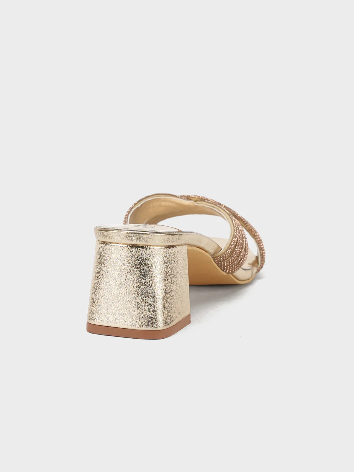 Women "CARISSA" Glamour Block Heel Sandals - Image 3
