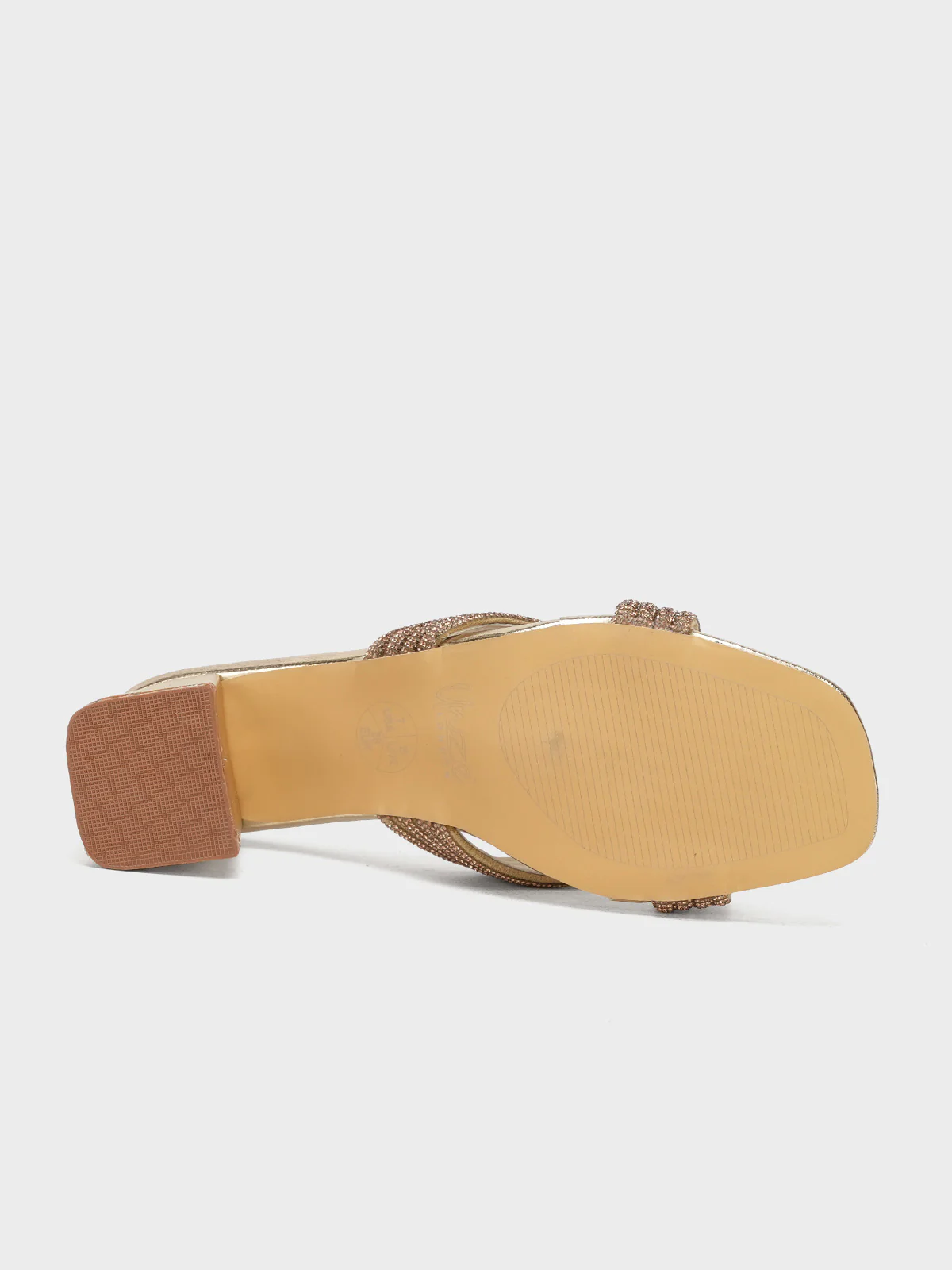 Women "CARISSA" Glamour Block Heel Sandals - Image 5